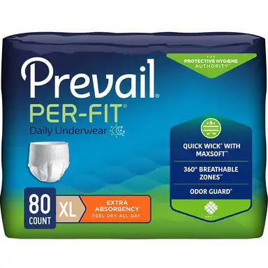 Prevail Per-Fit Pull-On Underwear, Extra Absorbency