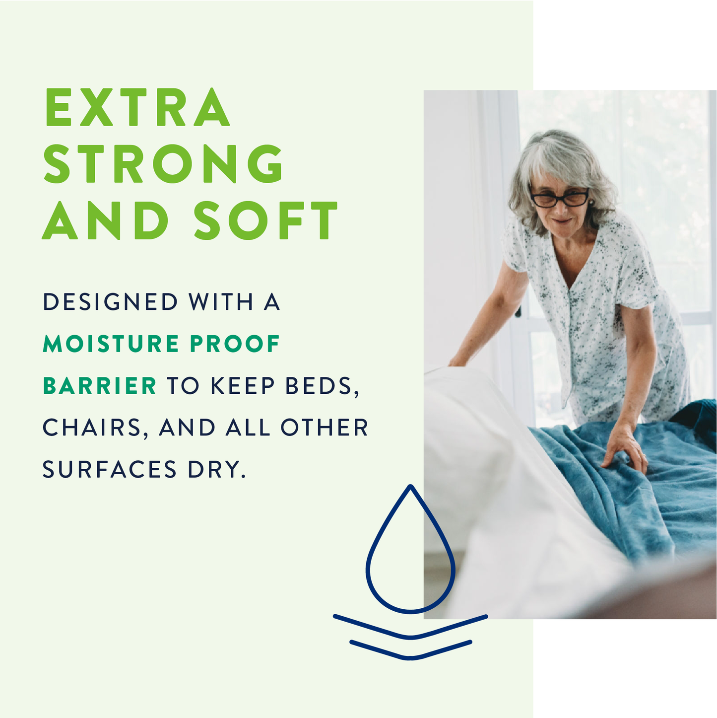 Prevail Underpads 30" X 36" Super Absorbent