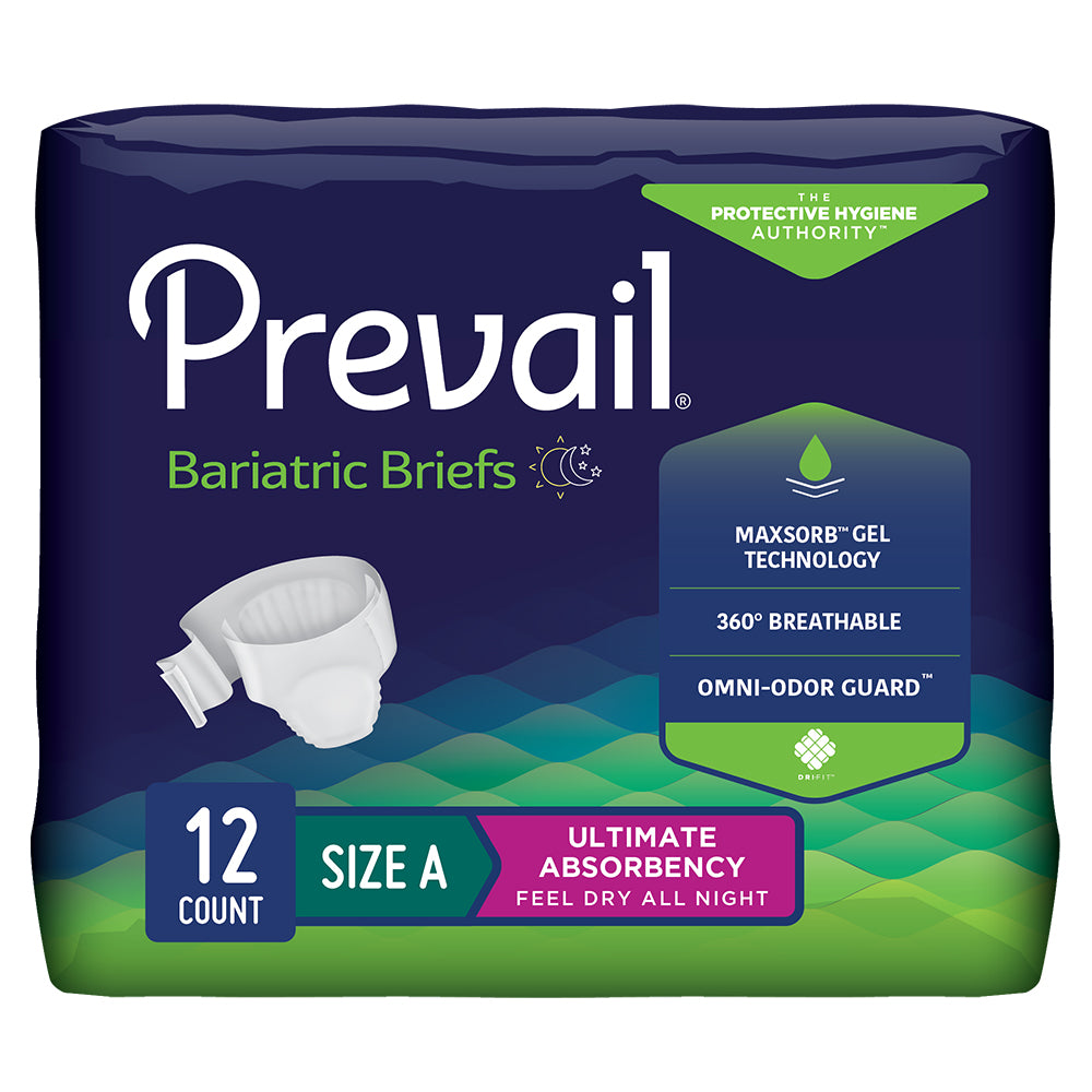 Prevail Bariatric Brief, Ultimate Absorbency