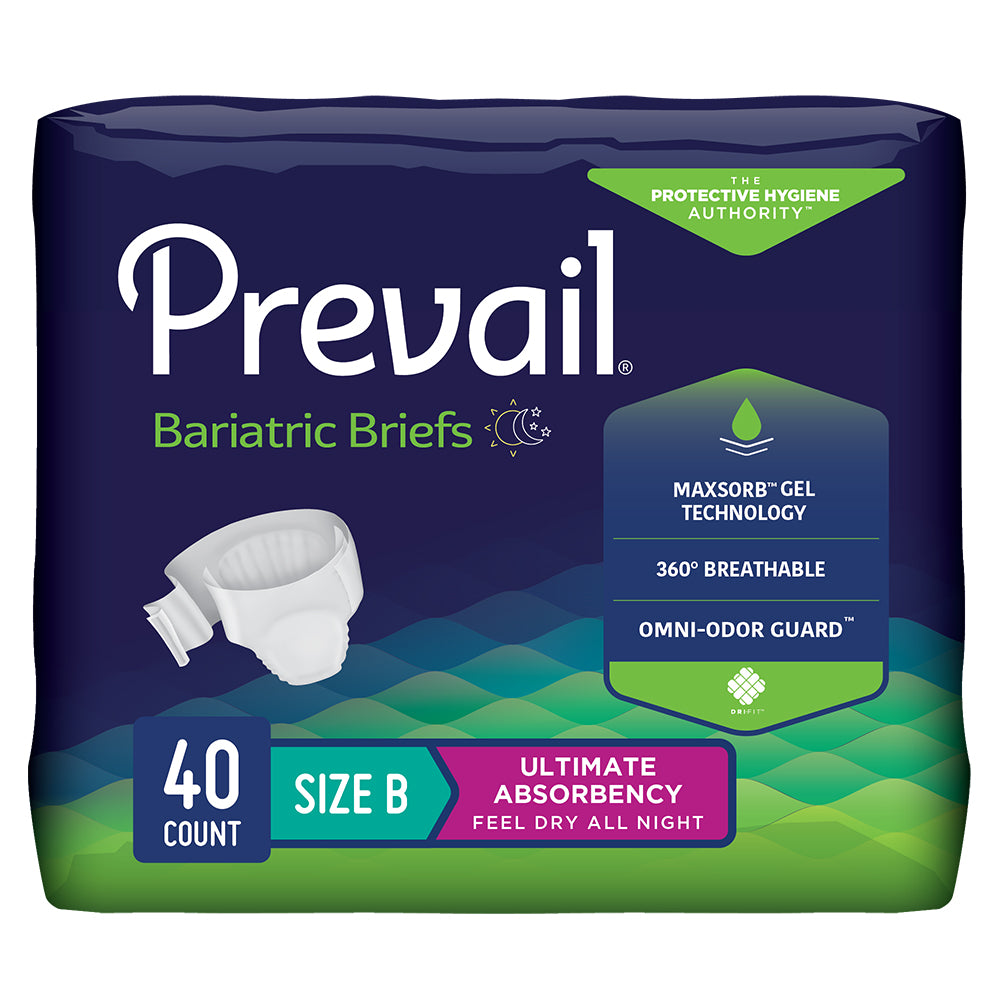 Prevail Bariatric Brief, Ultimate Absorbency