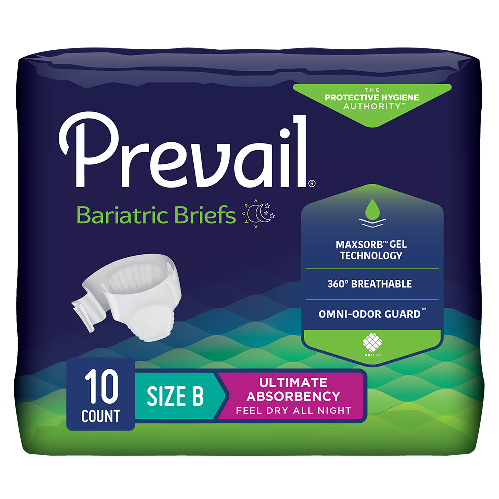 Prevail Bariatric Brief, Ultimate Absorbency