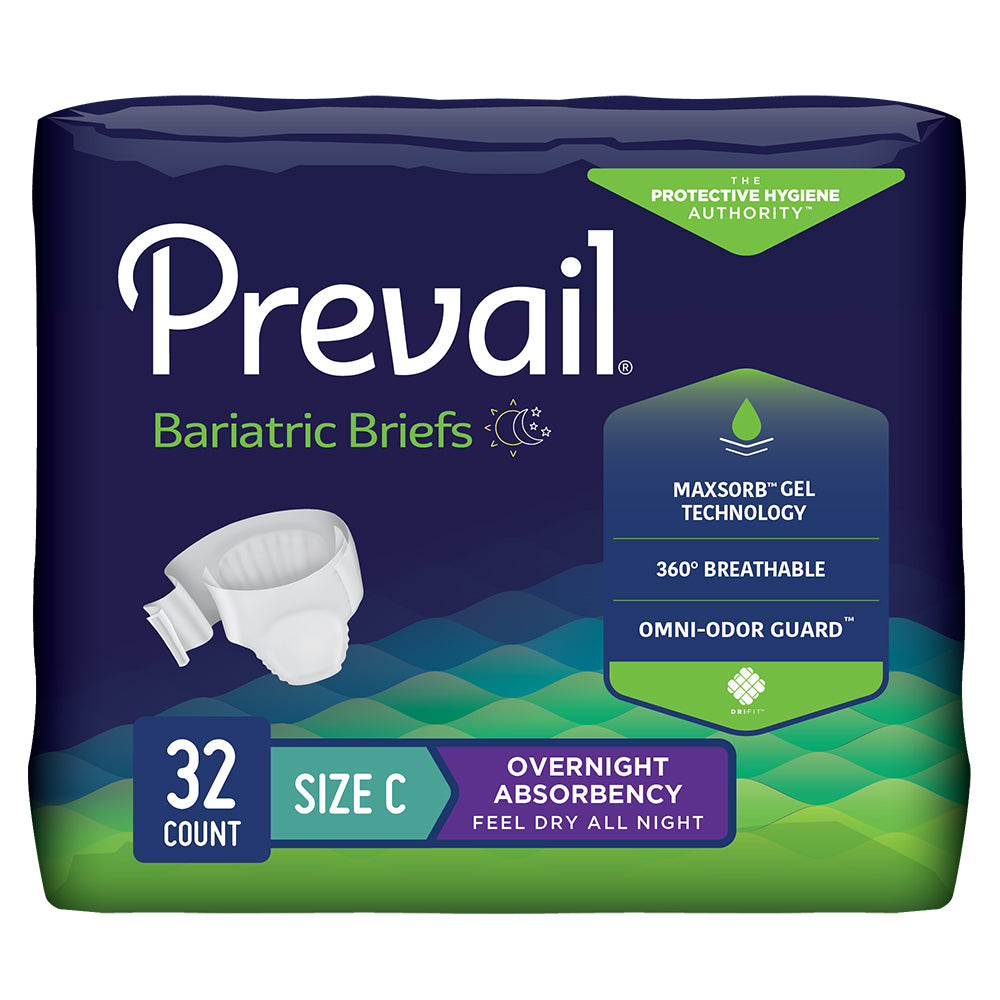 Prevail Bariatric Brief, Ultimate Absorbency