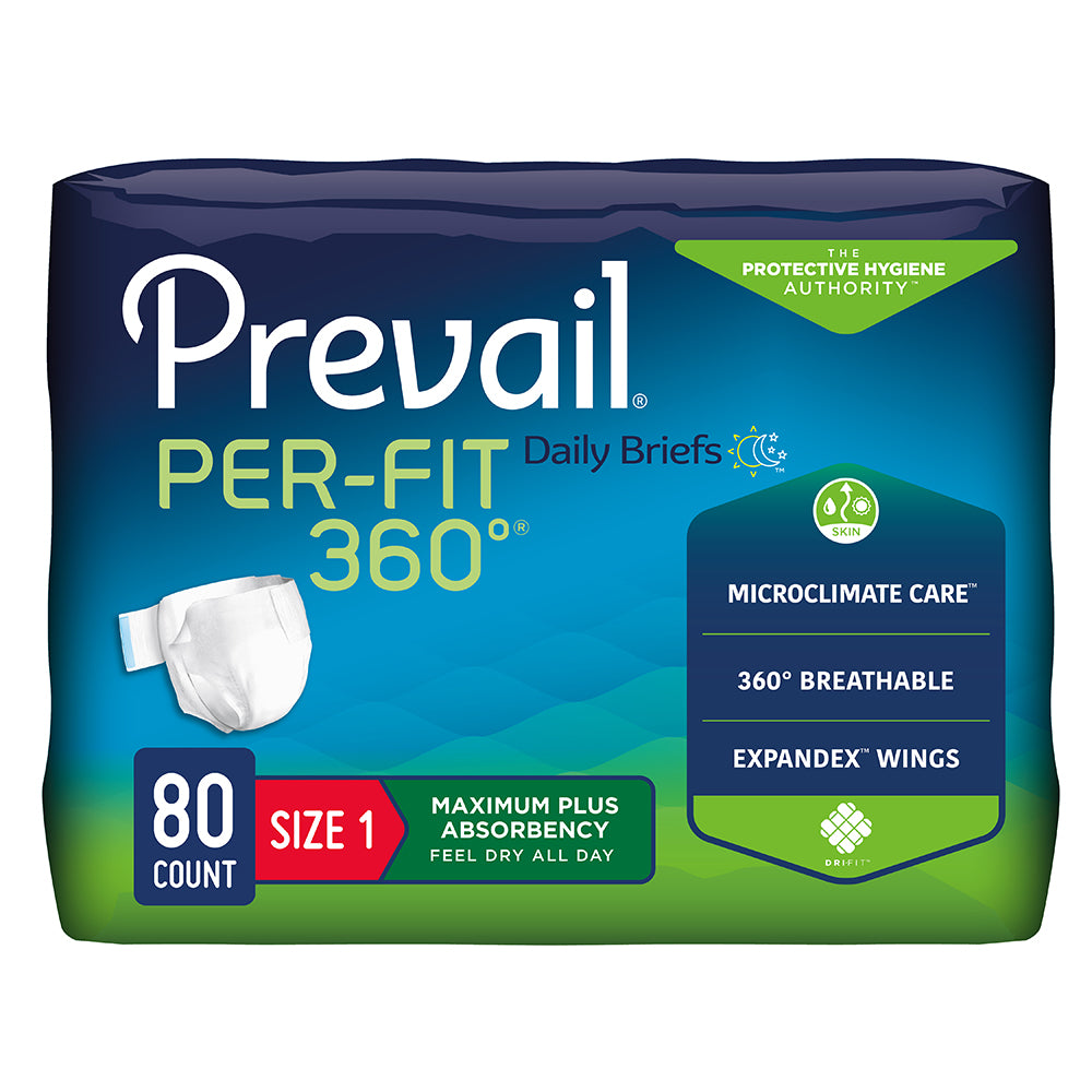 Prevail Per-Fit 360 Brief, Maximum Plus