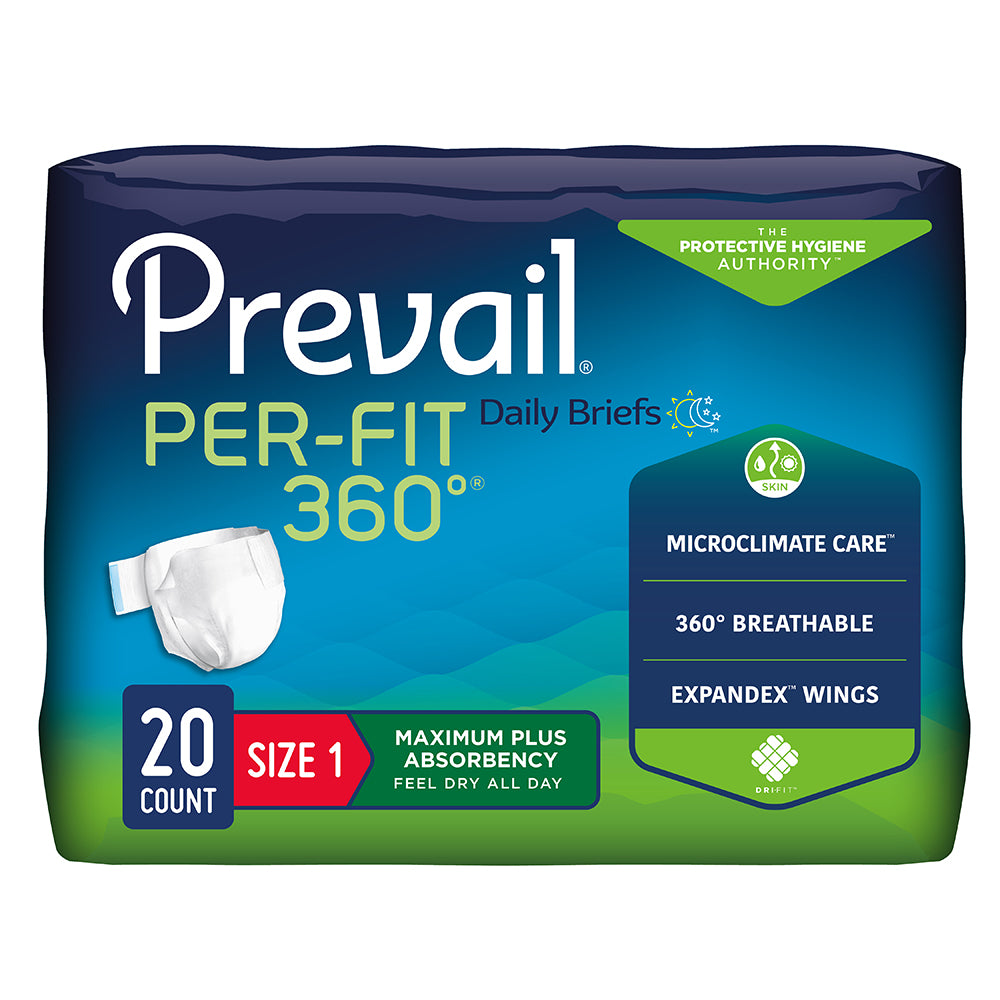 Prevail Per-Fit 360 Brief, Maximum Plus