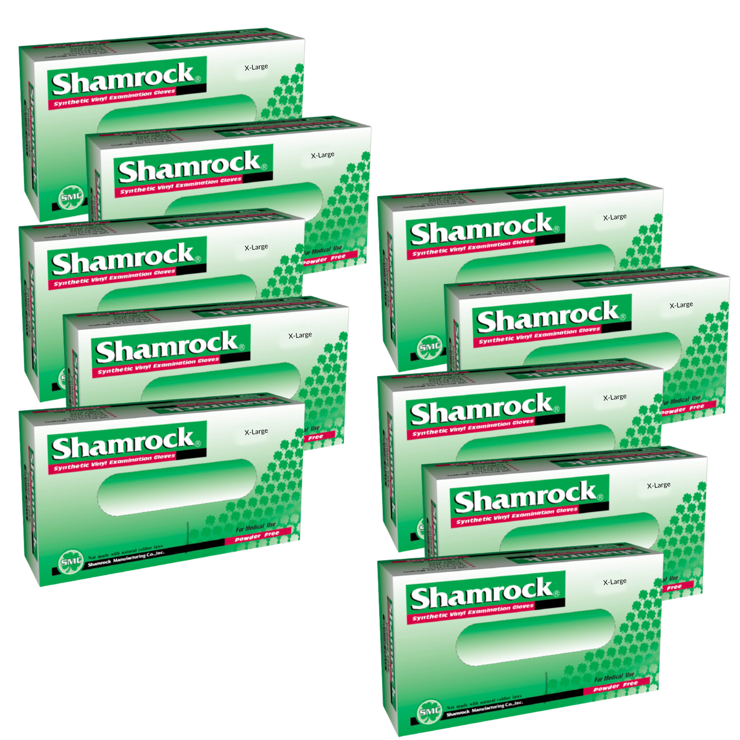 Shamrock Vinyl Exam Gloves