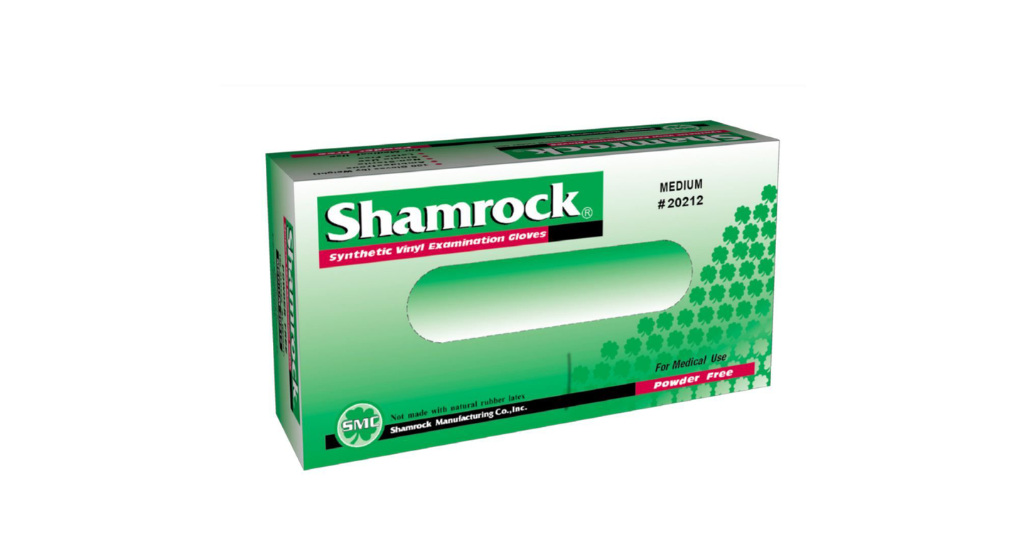 Shamrock Vinyl Exam Gloves