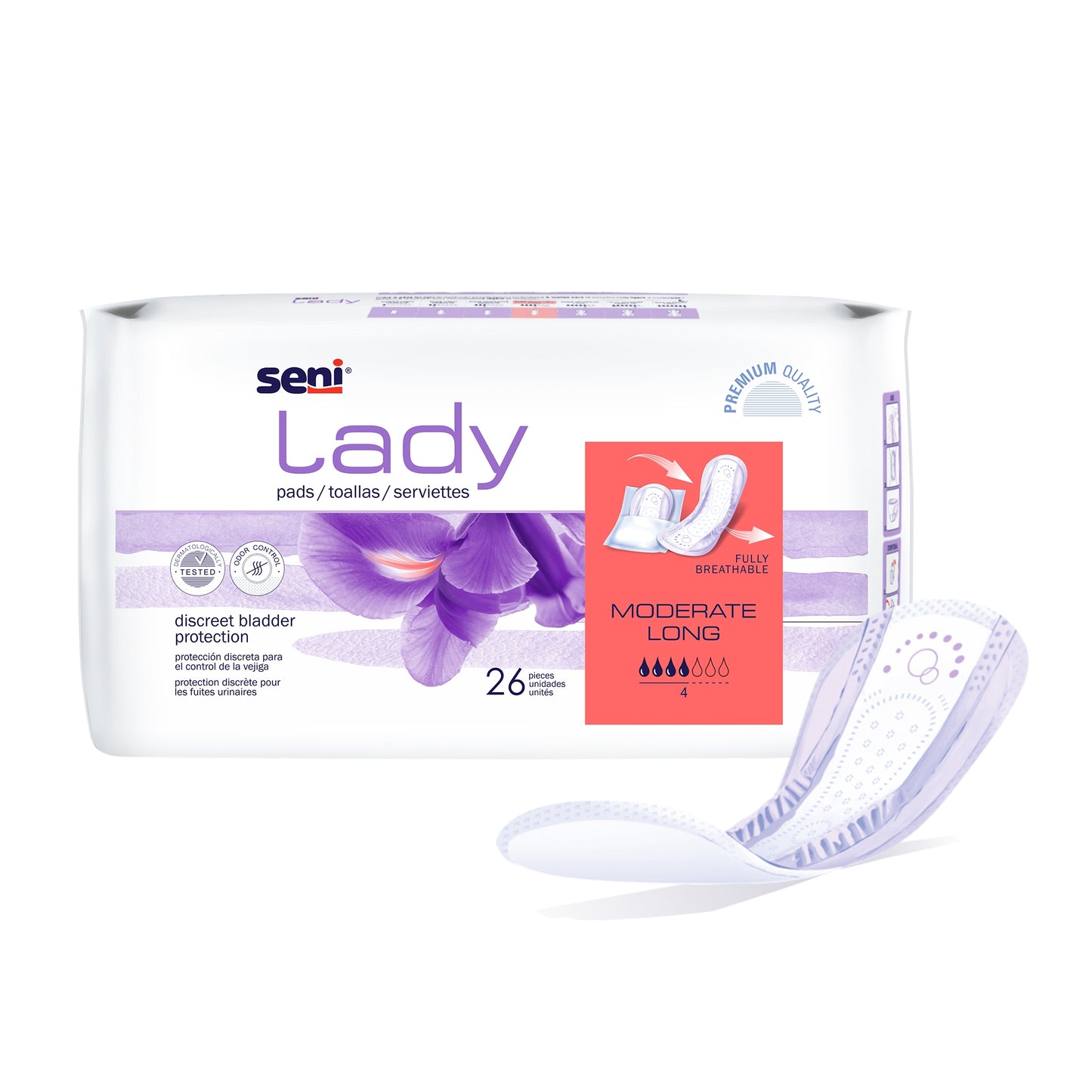 SENI LADY PADS MODERATE LONG