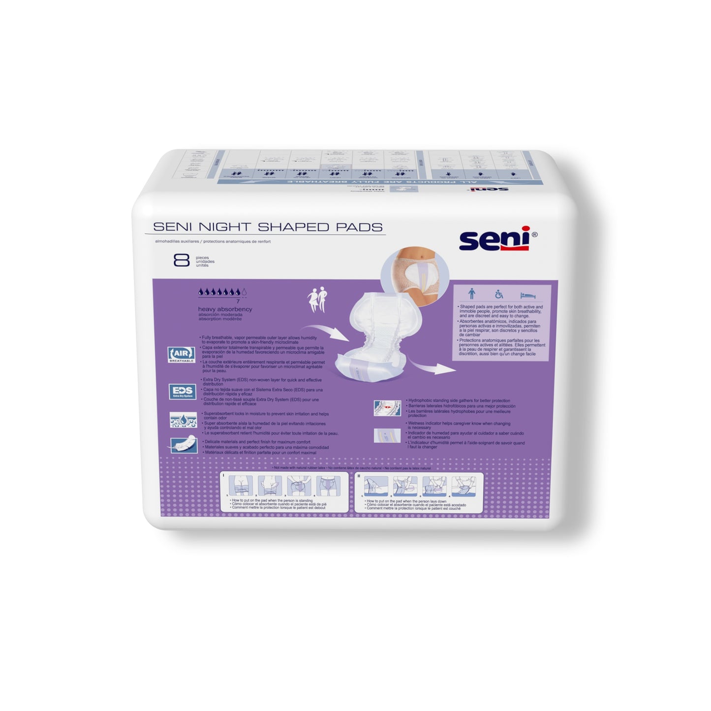 SENI NIGHT SHAPED PADS