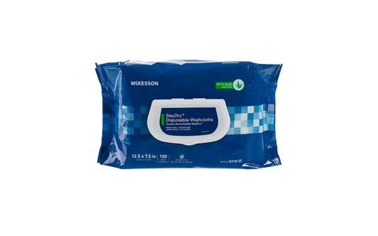 McKesson Personal Wipe StayDry - 100 Count