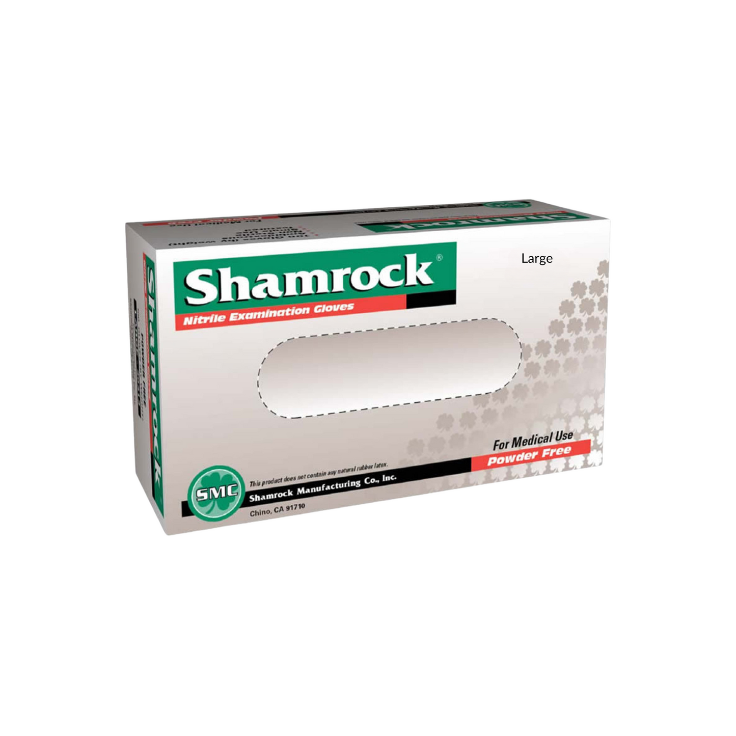 SHAMROCK NITRILE EXAM GLOVES