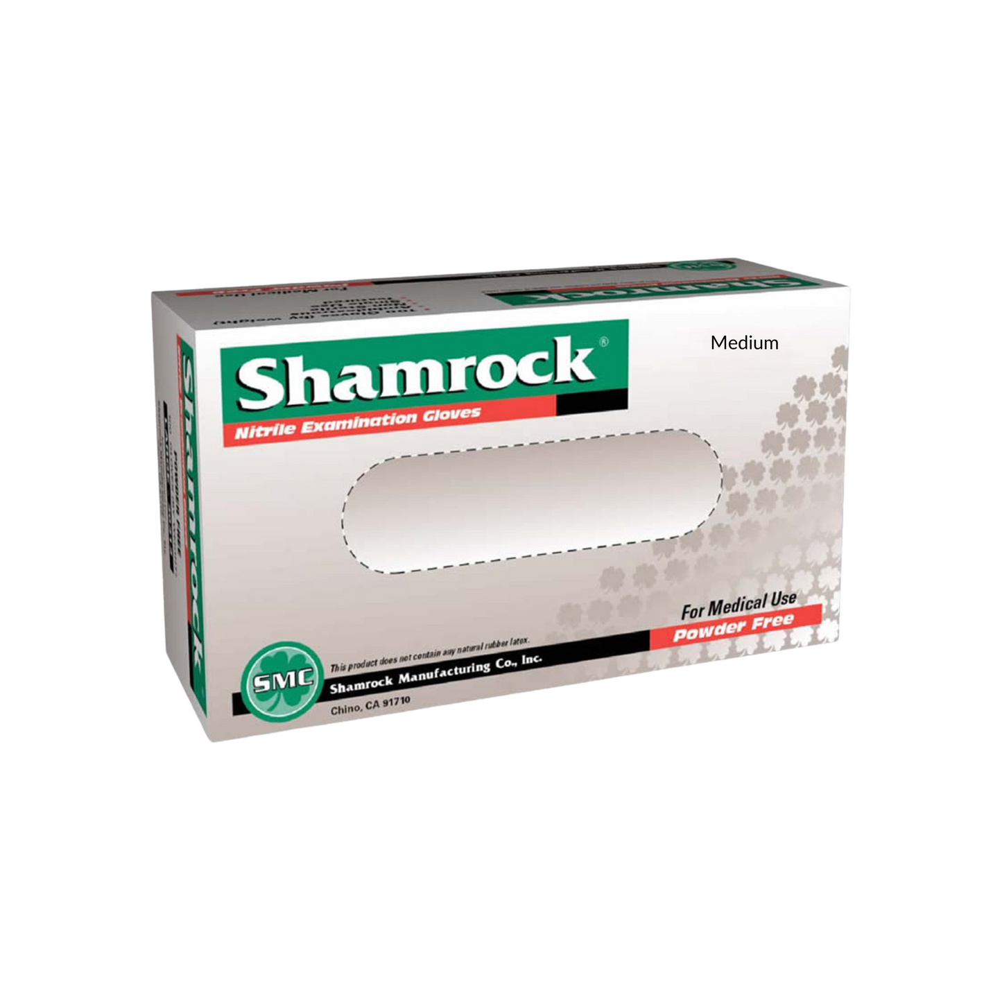 SHAMROCK NITRILE EXAM GLOVES