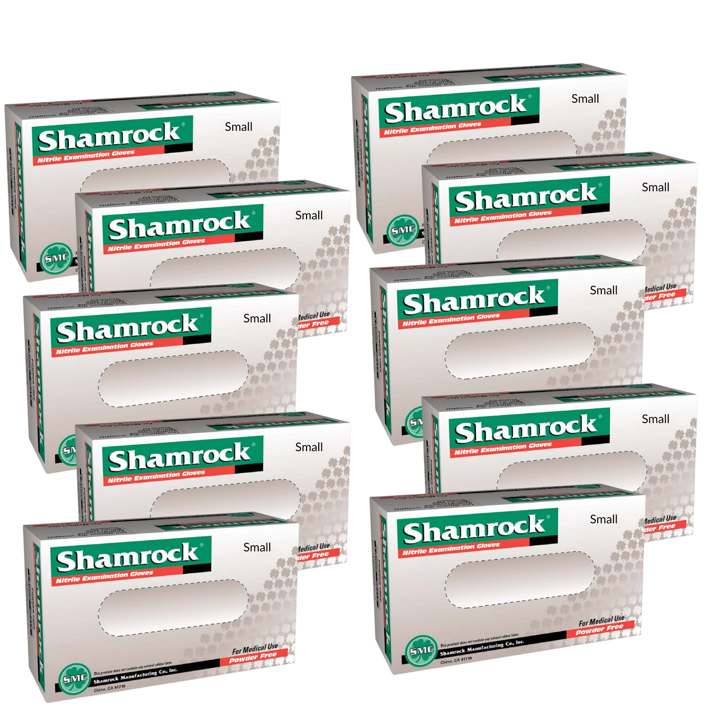 SHAMROCK NITRILE EXAM GLOVES