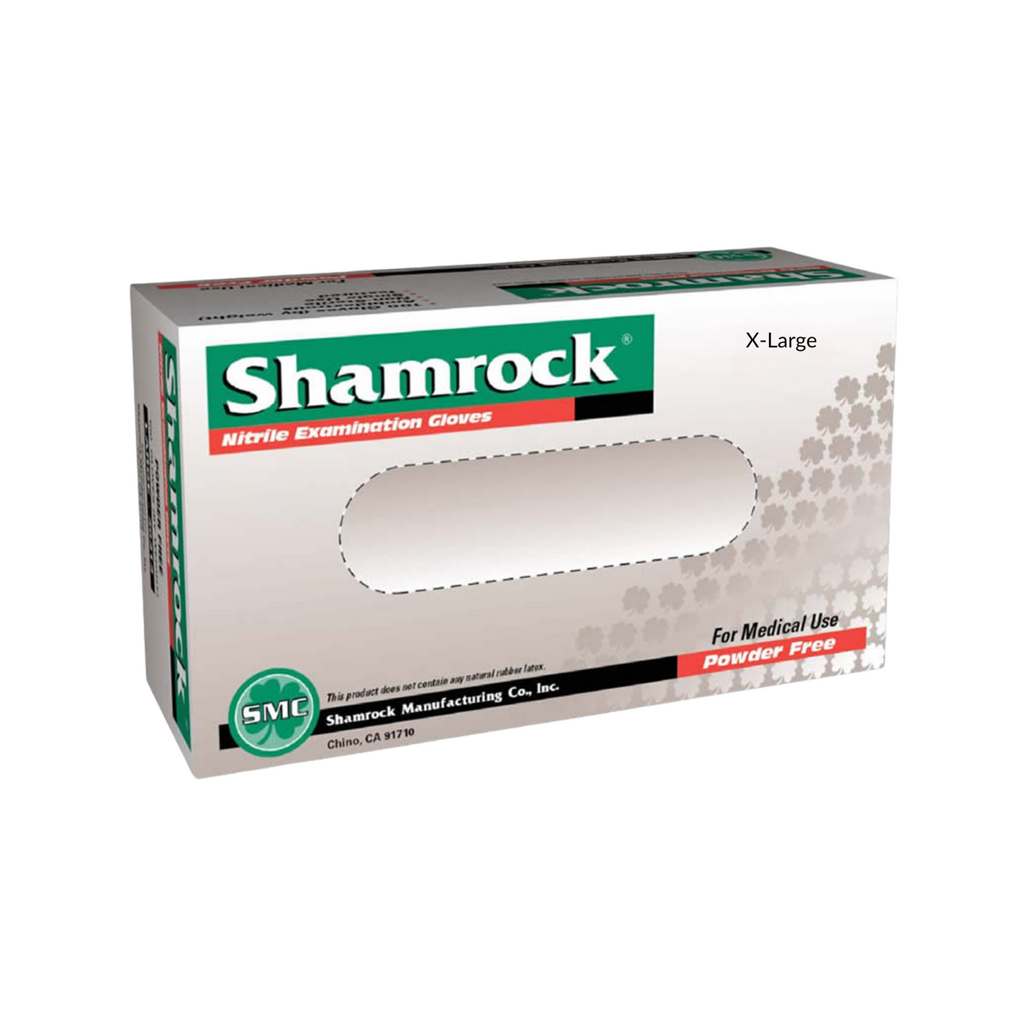 SHAMROCK NITRILE EXAM GLOVES