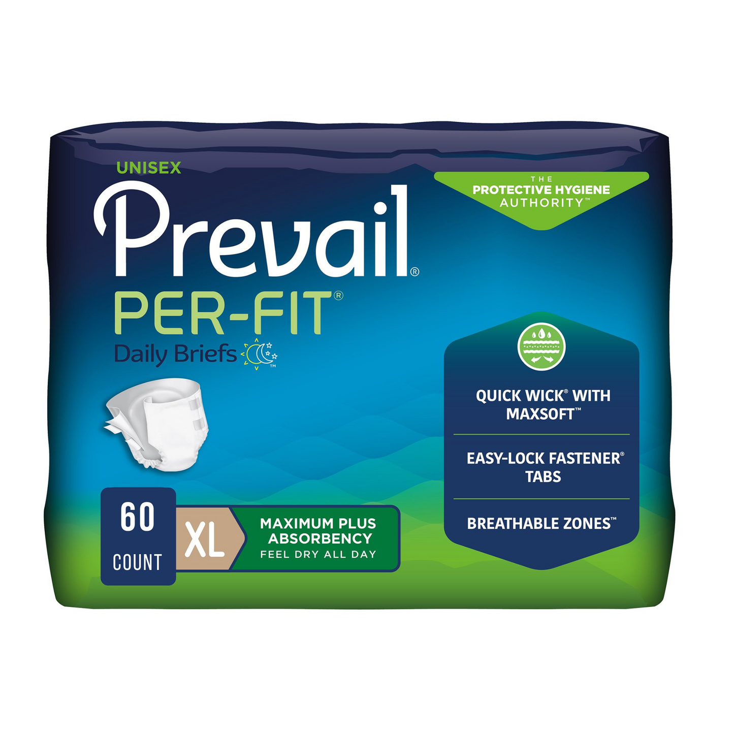Prevail Brief Per-Fit, Maximum Plus Absorbency