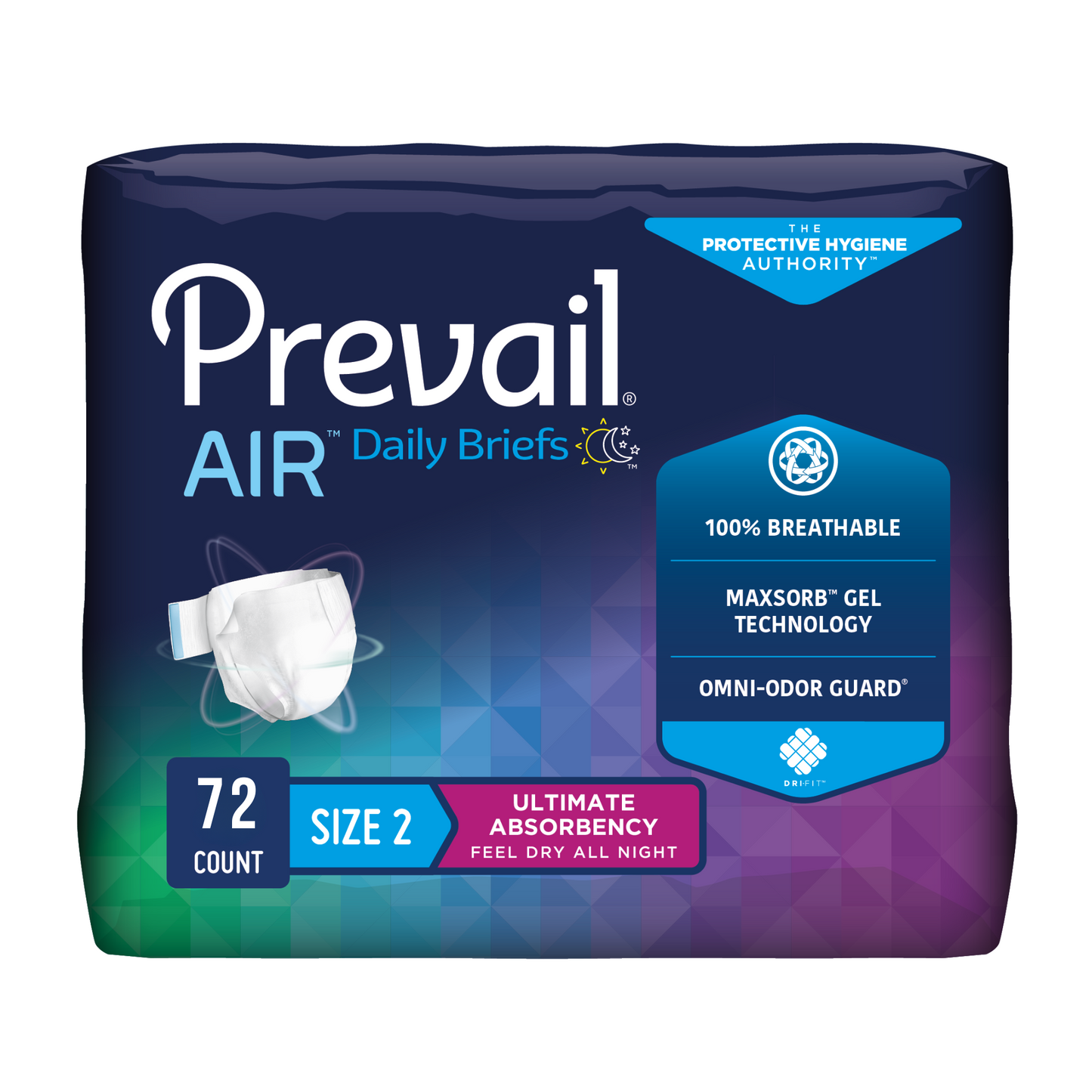 Prevail Air Briefs, Ultimate Absorbency