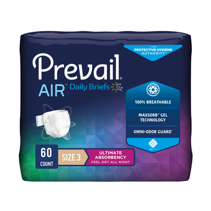 Prevail Air Briefs, Ultimate Absorbency
